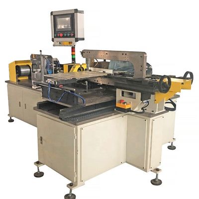 ซื้อ Full Automatic Radiator Core Wire Tying Machine with 4 Servo Motors 0.7Mpa Air Source Pressure and 300-850mm Core Length การผลิตออนไลน์