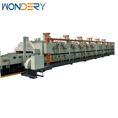 ซื้อ เตาอบแบบสายพานตาข่าย WONDERY 350 กก./ชม. สำหรับการคาร์บูไรซ์ด้วยแก๊สธรรมชาติแบบต่อเนื่อง พร้อมระบบควบคุม Siemens PLC สำหรับการอบชุบด้วยความร้อนในอุตสาหกรรม การผลิตออนไลน์