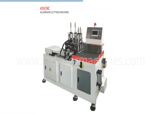 455 เครื่องบิดอัตโนมัติ CNC สําหรับท่ออลูมิเนียมและโปรไฟล์ที่มีความละเอียดสูง