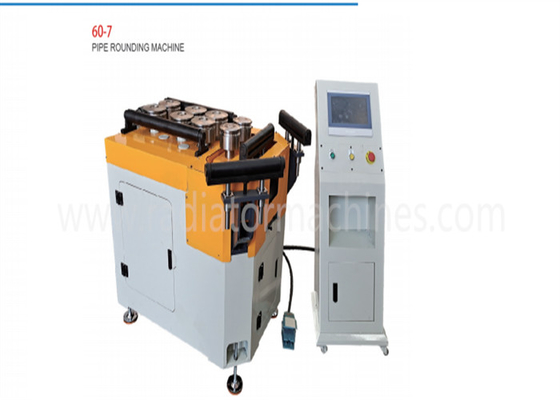 เครื่องบิดอัตโนมัติที่ควบคุมโดย PLC สําหรับเส้นโค้งและวงกลมขนาดใหญ่ การทํางานสวิทช์เท้า