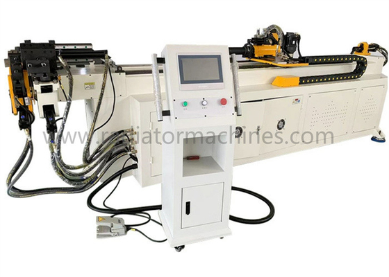 เครื่องบิดท่อแบบอัตโนมัติเต็ม DW50CNC-2A1S ท่อสี่เหลี่ยมและกลม