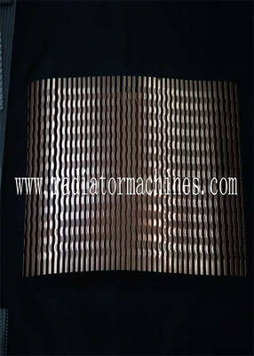 อัลลูมิเนียมที่กําหนดเอง Flat Top Straight Fin ด้วยการปรับความสูงและการกระแทก