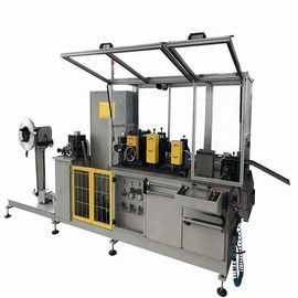 เครื่องทำครีบหม้อน้ำหม้อน้ำอัตโนมัติ PLC / อินเวอร์เตอร์ / AC Servo Control