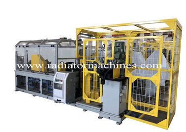 เครื่องทำหม้อน้ำอัตโนมัติสำหรับการผลิตครีบครีบแลกเปลี่ยนความร้อน