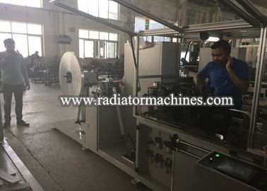 เครื่องผลิตหม้อน้ำอัตโนมัติสำหรับทำครีบทองแดงและอลูมิเนียม