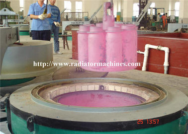 1200 องศาเซลเซียสประเภทหลุมดับเตา 1000x1000mm ได้รับการรับรอง CE