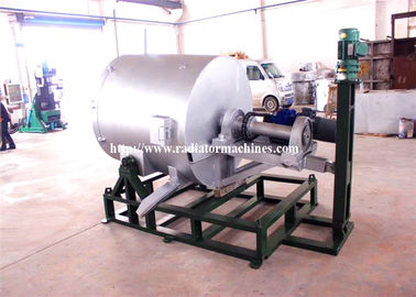7.5KW 1500Kgs ผงสังกะสีโลหะเตาหลอมทั้งก๊าซและน้ำมันเป็นเชื้อเพลิง