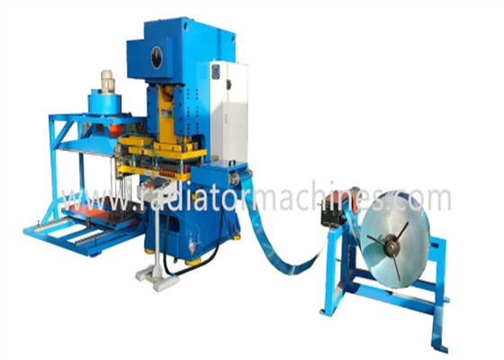 HSPK Open Type Fin Press Line Machine อุปกรณ์ไฮดรอลิกโอเวอร์โหลด HVAC