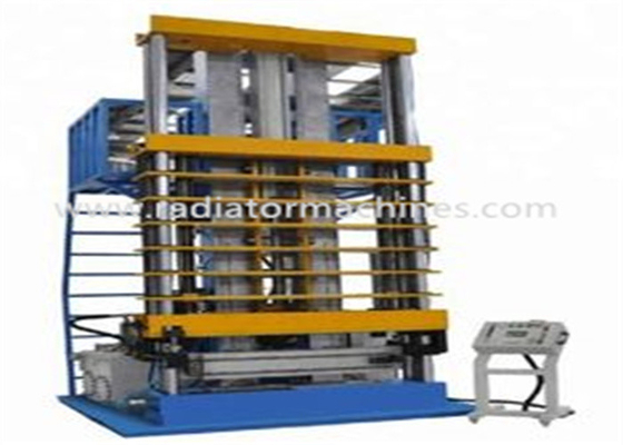 เครื่องแผ่ท่อชนิดเซอร์โว 7.5KW เครื่องขยายท่อทองแดงแนวตั้ง