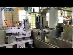 เครื่องจักรย้ำขอบพลาสติกสำหรับหม้อน้ำรถยนต์แบบเซอร์โว