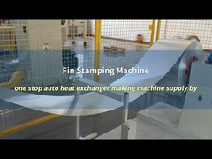 ครีบอลูมิเนียมออฟเซ็ต lanced ผลิตขึ้นบนเครื่องปั๊มครีบลูกสูบได้อย่างไร?