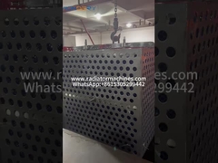 ถังทําความสะอาดหมุน 6 ด้านสําหรับกระบวนการเจริญเจริญระบายความว่าง