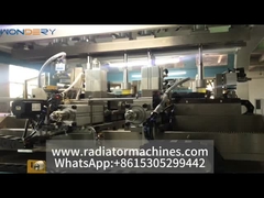 เครื่องบดกระถางพลาสติกของเรเดียเตอร์ที่กําลังทดสอบ