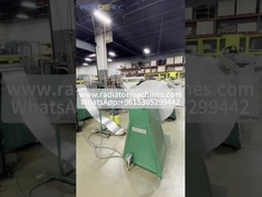 เครื่องพิมพ์ปีกอลูมิเนียมสําหรับปีกแลกเปลี่ยนความร้อนของเครื่องผลิตพลังงาน