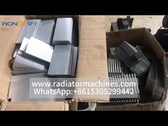 อลูมิเนียม ทองแดง สแตนเลส เครื่องแลกเปลี่ยนความร้อน เครื่องเย็น ปีกเครื่องทําความร้อน