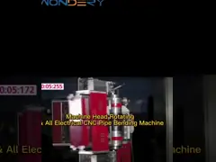 หัวหมุนเครื่องบิดท่อ CNC ทั้งหมดไฟฟ้า